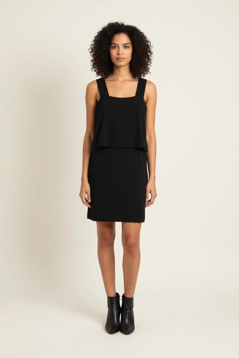 Robe Noire - Taille S/36 de la marque Sandro | PARAD43202 - Vendu par Paradigme - Image 1