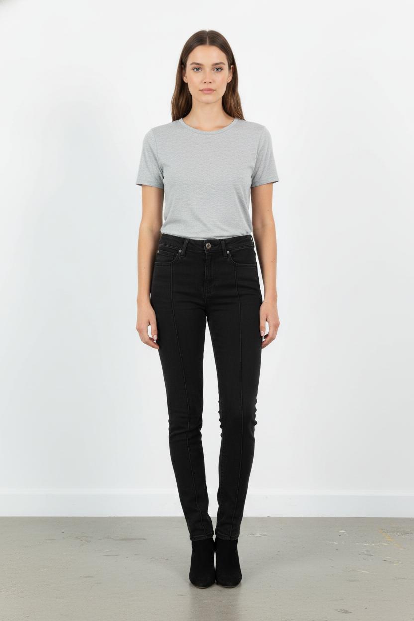Jean Skinny Noir - Taille XS/34 de la marque Sandro | PARAD43203 - Vendu par Paradigme - Image 1
