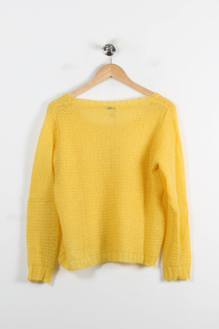Pull Jaune - Taille S/36 de la marque IKKS | PARAD43211 - Vendu par Paradigme - Image 4