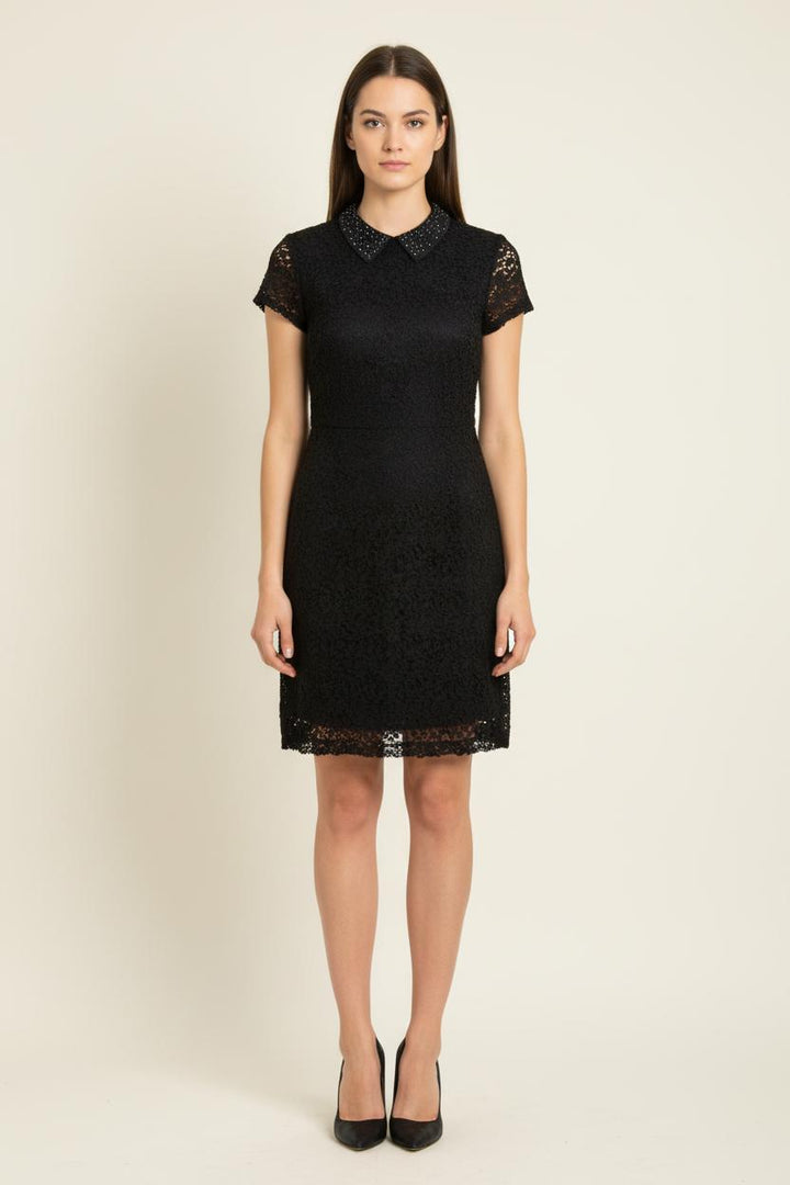 Robe Courte Noire - Taille XXL/44 de la marque IKKS | PARAD43222 - Vendu par Paradigme - Image 1