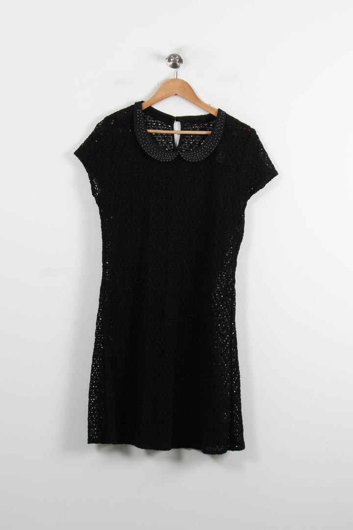 Robe Courte Noire - Taille XXL/44 de la marque IKKS | PARAD43222 - Vendu par Paradigme - Image 2
