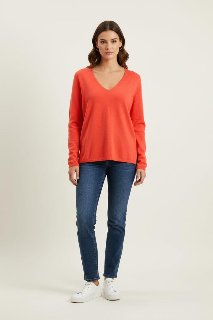 Pull Rouge - Taille M/38 de la marque One Step | PARAD43223 - Vendu par Paradigme - Image 1