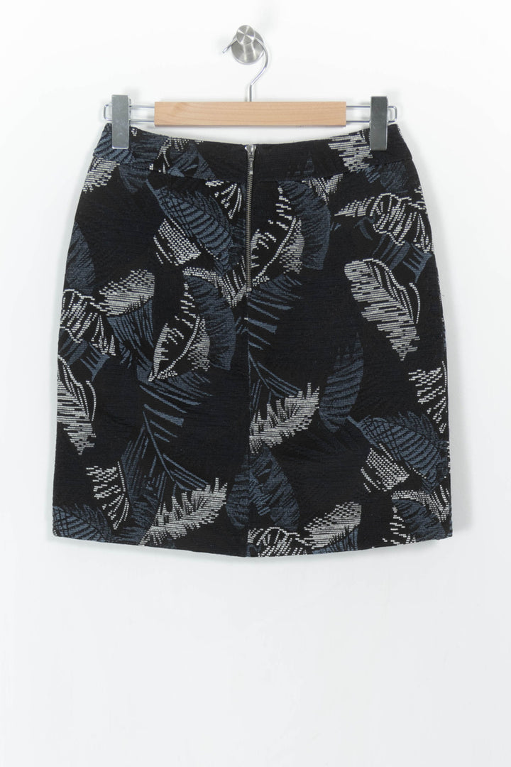 Jupe Courte Noire et Grise - Taille S/36 de la marque Caroll | PARAD43225 - Vendu par Paradigme - Image 4