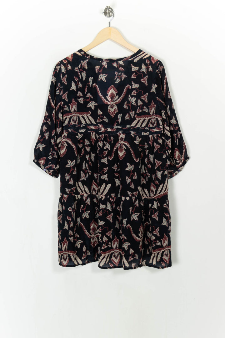 Robe Courte Noire et Bordeaux - Taille S/36 de la marque ba&sh | PARAD43306 - Vendu par Paradigme - Image 4