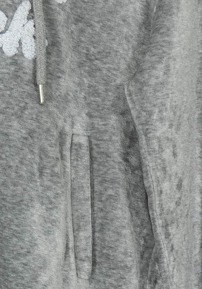 Sweat À Capuche Gris - Taille M/38 de la marque IKKS | PARAD43307 - Vendu par Paradigme - Image 3