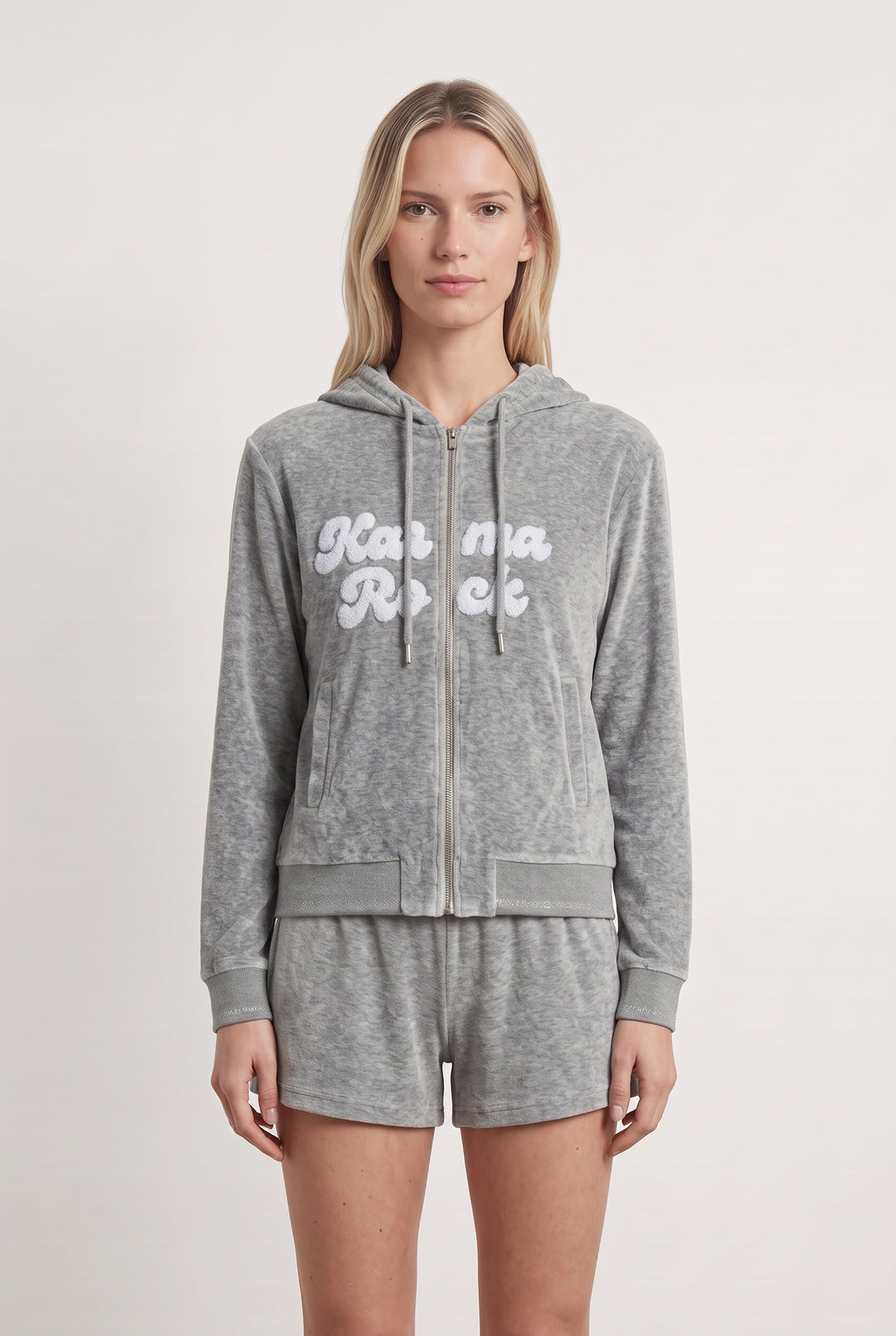 Sweat À Capuche Gris - Taille M/38 de la marque IKKS | PARAD43307 - Vendu par Paradigme - Image 1