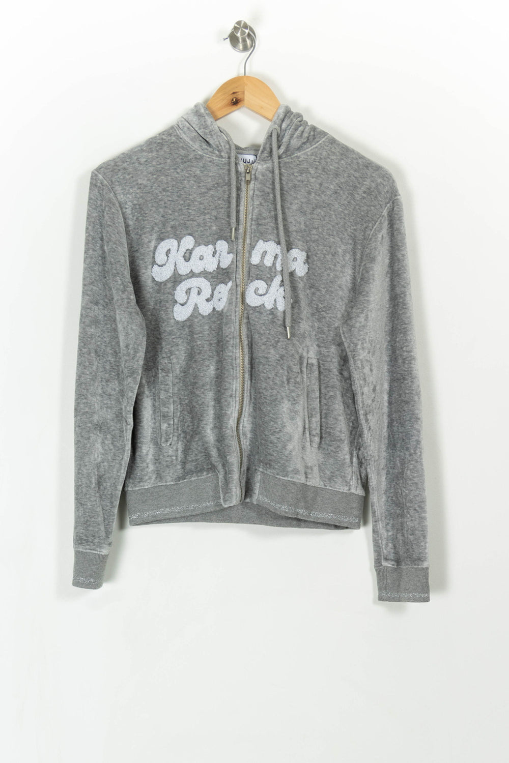 Sweat À Capuche Gris - Taille M/38 de la marque IKKS | PARAD43307 - Vendu par Paradigme - Image 2