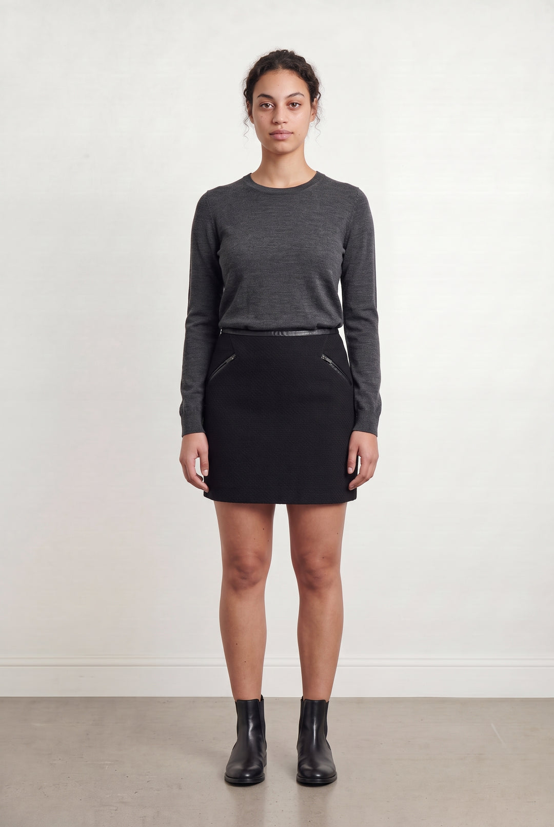 Jupe Courte Noire - Taille L/40 de la marque Comptoir des Cotonniers | PARAD43308 - Vendu par Paradigme - Image 1