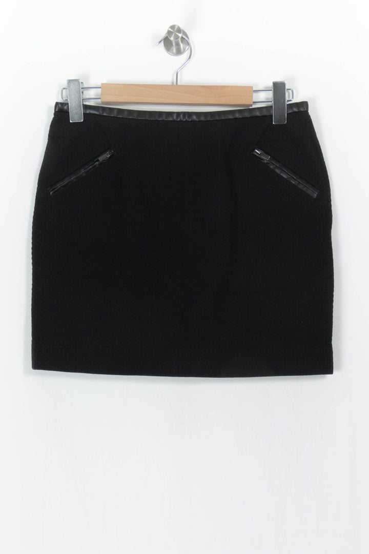 Jupe Courte Noire - Taille L/40 de la marque Comptoir des Cotonniers | PARAD43308 - Vendu par Paradigme - Image 2
