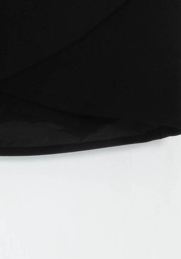 Jupe Portefeuille Noire - Taille S/36 de la marque ba&sh | PARAD43310 - Vendu par Paradigme - Image 3