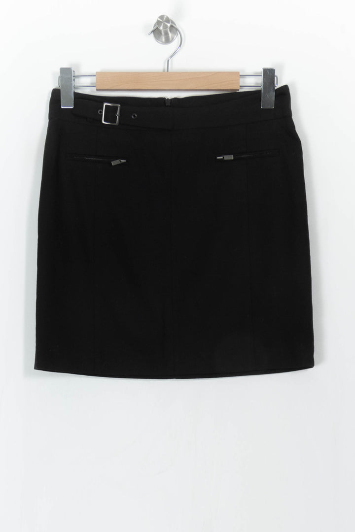 Jupe Courte Noire - Taille M/38 de la marque Comptoir des Cotonniers | PARAD43311 - Vendu par Paradigme - Image 2