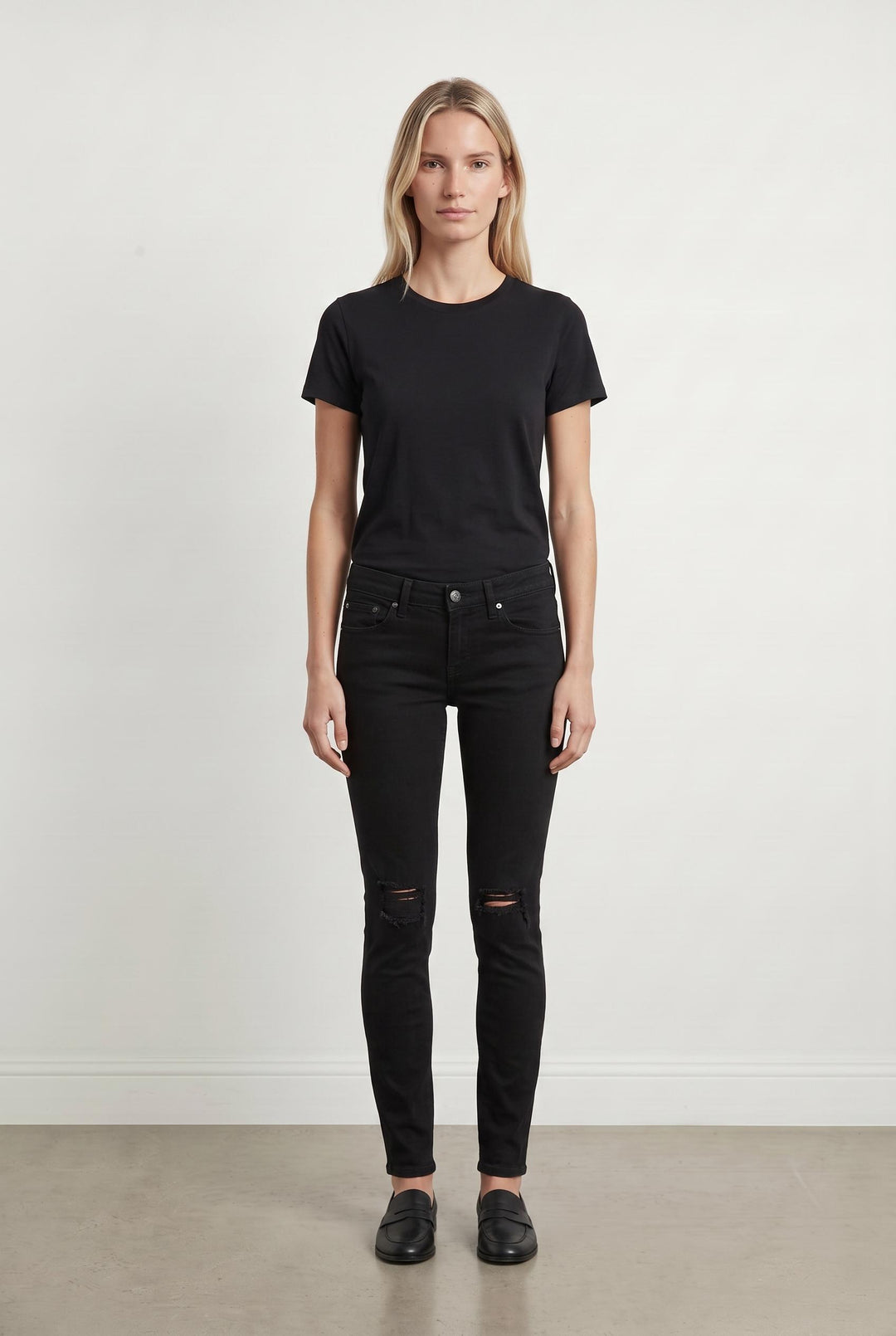 Jean Skinny Noir - Taille S/36 de la marque The Kooples | PARAD43314 - Vendu par Paradigme - Image 1