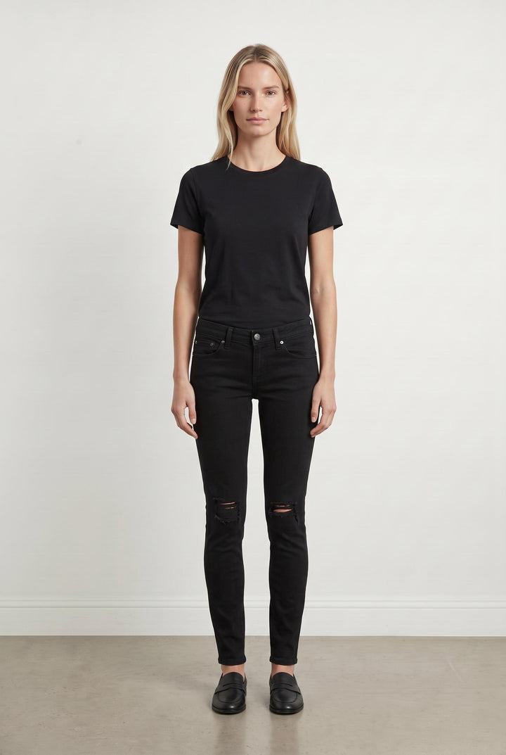 Jean Skinny Noir - Taille S/36 de la marque The Kooples | PARAD43314 - Vendu par Paradigme - Image 1