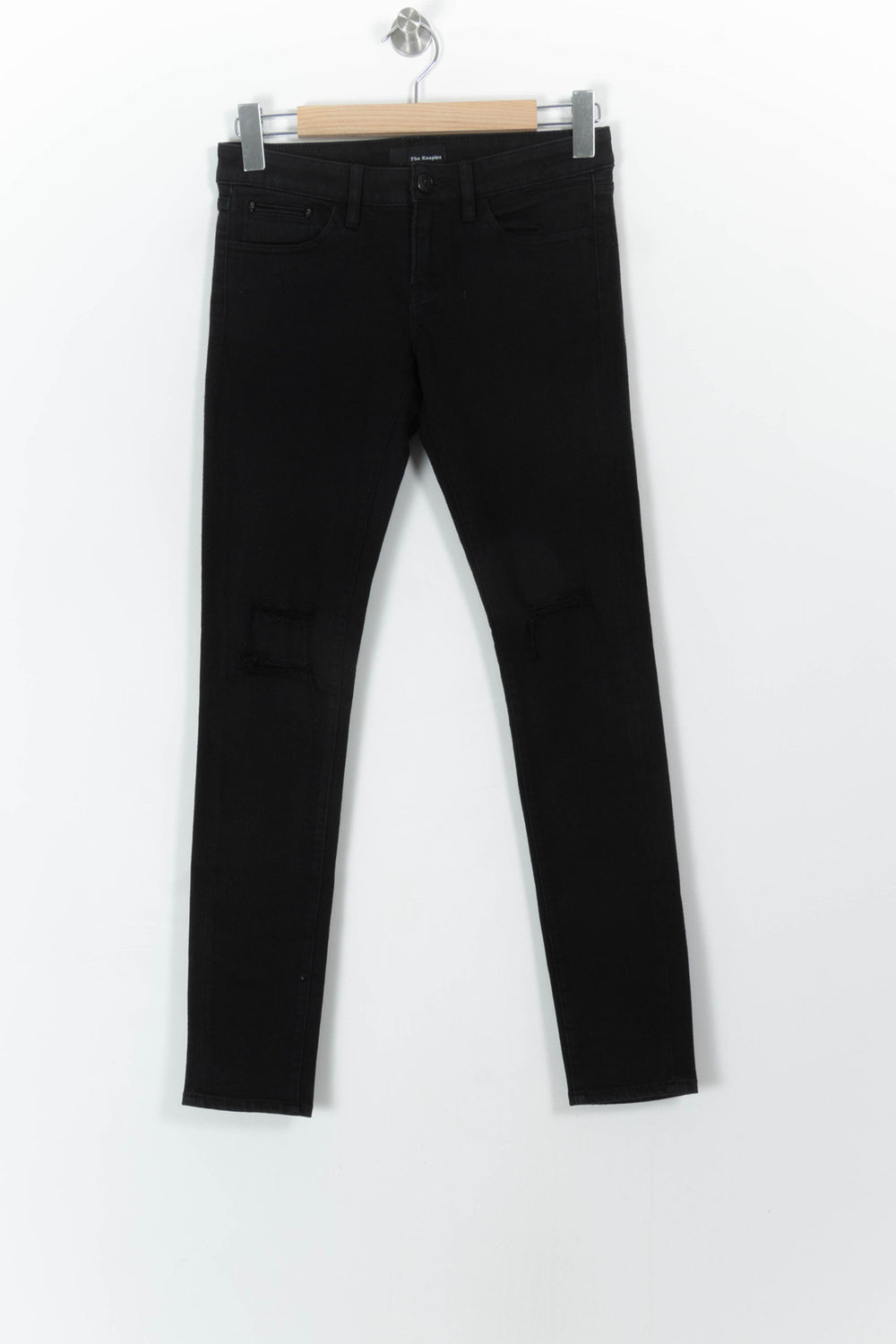 Jean Skinny Noir - Taille S/36 de la marque The Kooples | PARAD43314 - Vendu par Paradigme - Image 2