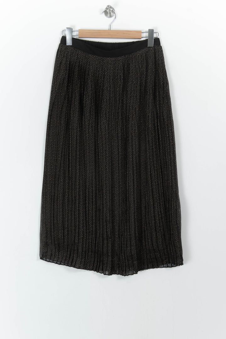Jupe Plissée Noire - Taille M/38 de la marque Maison 123 | PARAD43317 - Vendu par Paradigme - Image 2