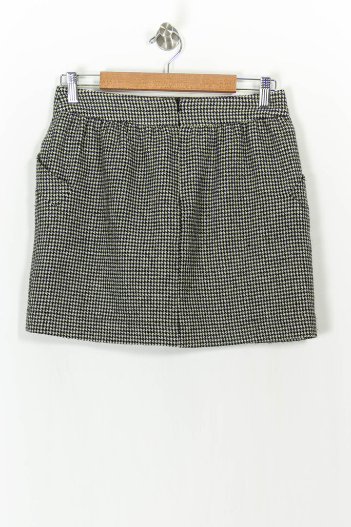 Jupe Courte Noire et Blanche - Taille M/38 de la marque Des petits hauts | PARAD43318 - Vendu par Paradigme - Image 4