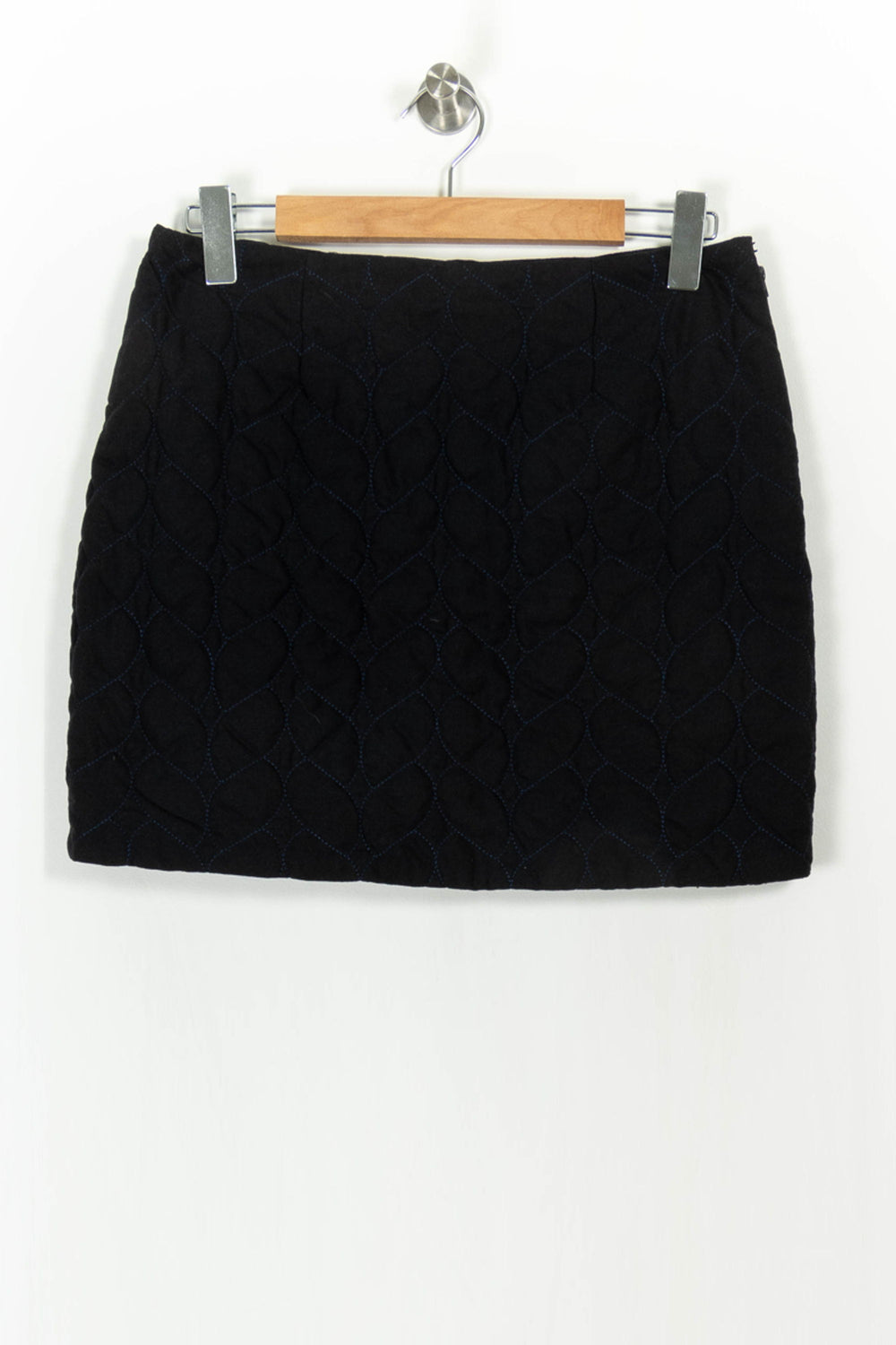 Jupe Courte Bleue - Taille L/40 de la marque Maje | PARAD43319 - Vendu par Paradigme - Image 2