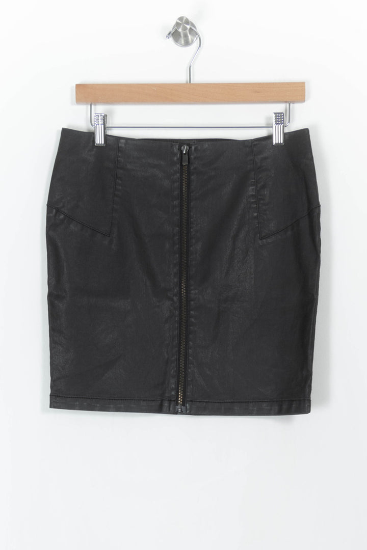 Jupe Courte Noire - Taille M/38 de la marque IKKS | PARAD43322 - Vendu par Paradigme - Image 2