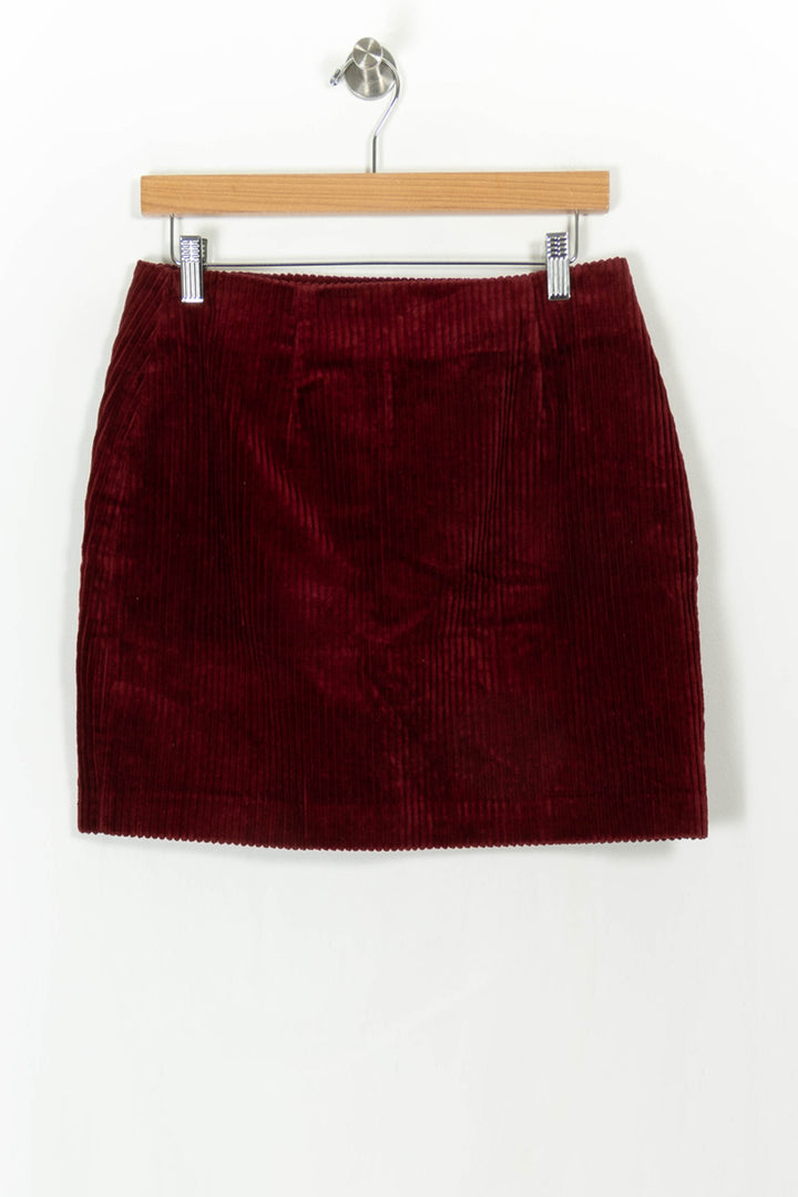 Jupe Courte Bordeaux - Taille M/38 de la marque Des petits hauts | PARAD43324 - Vendu par Paradigme - Image 4