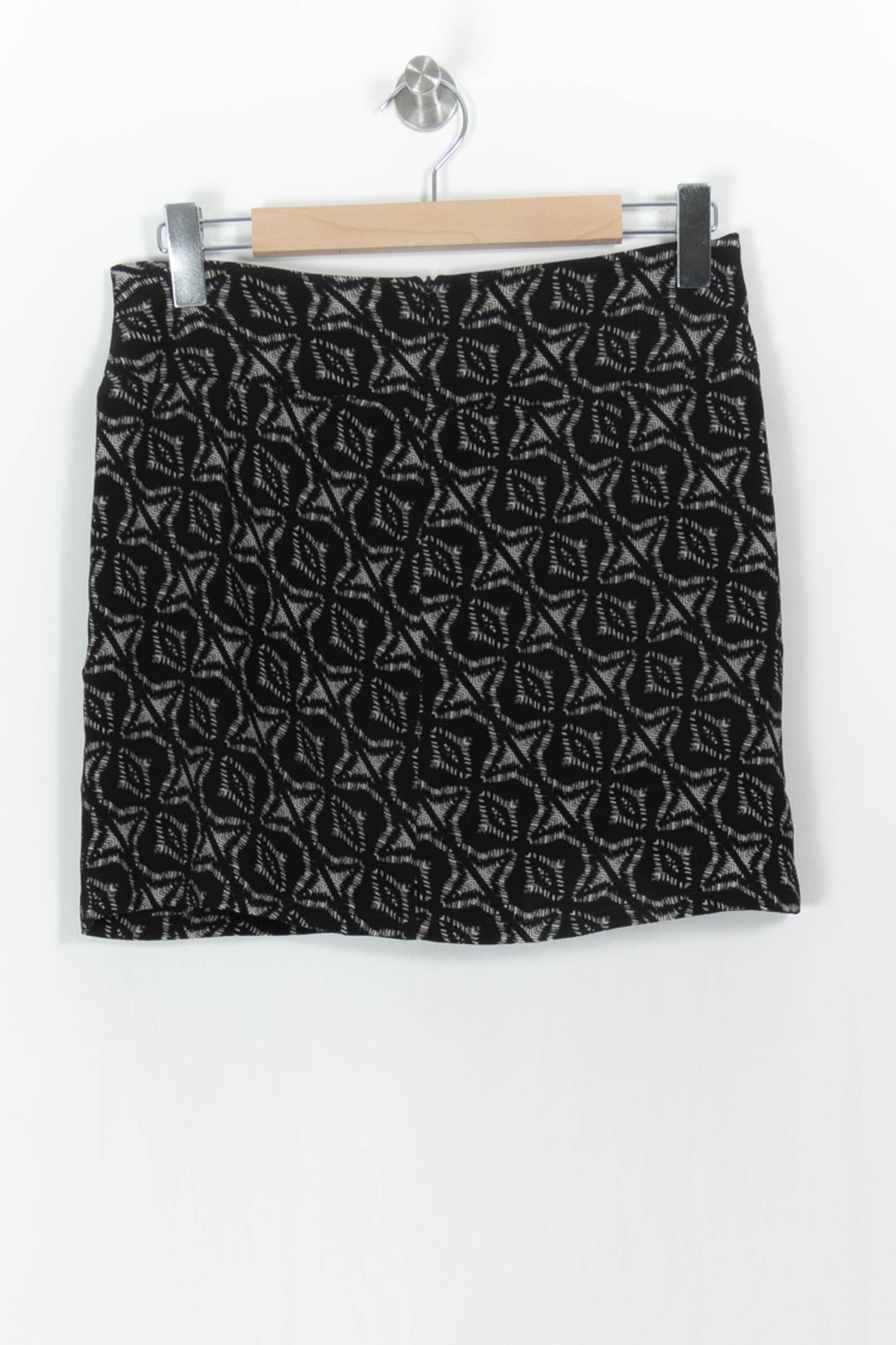 Jupe Courte Noire et Grise - Taille M/38 de la marque IKKS | PARAD43326 - Vendu par Paradigme - Image 4