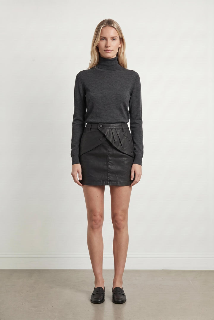 Jupe Courte Noire - Taille M/38 de la marque Comptoir des Cotonniers | PARAD43327 - Vendu par Paradigme - Image 1