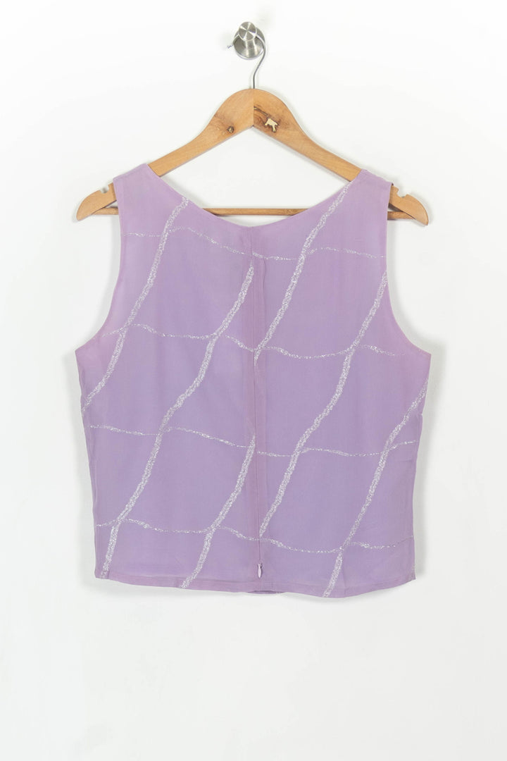 Débardeur Violet - Taille XL/42 de la marque Maison 123 | PARAD43339 - Vendu par Paradigme - Image 4