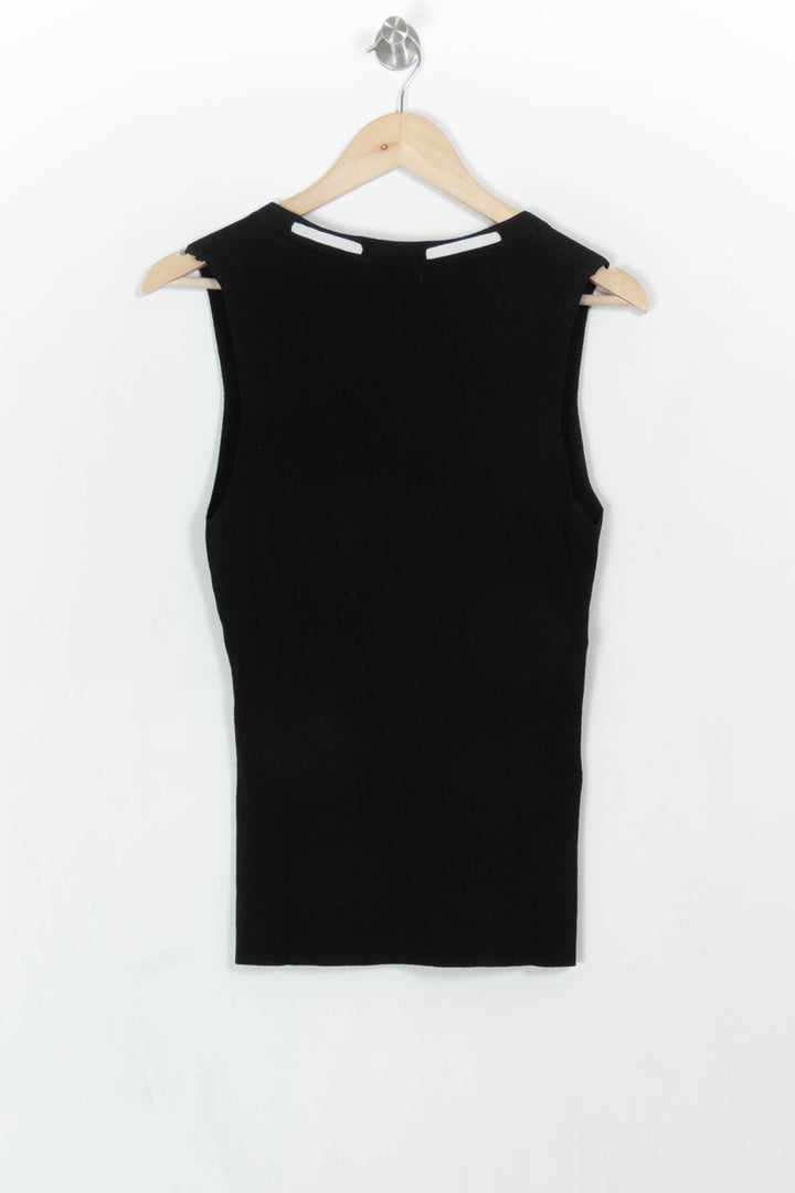 Débardeur Noir et Blanc - Taille XL/42 de la marque Maison 123 | PARAD43340 - Vendu par Paradigme - Image 4