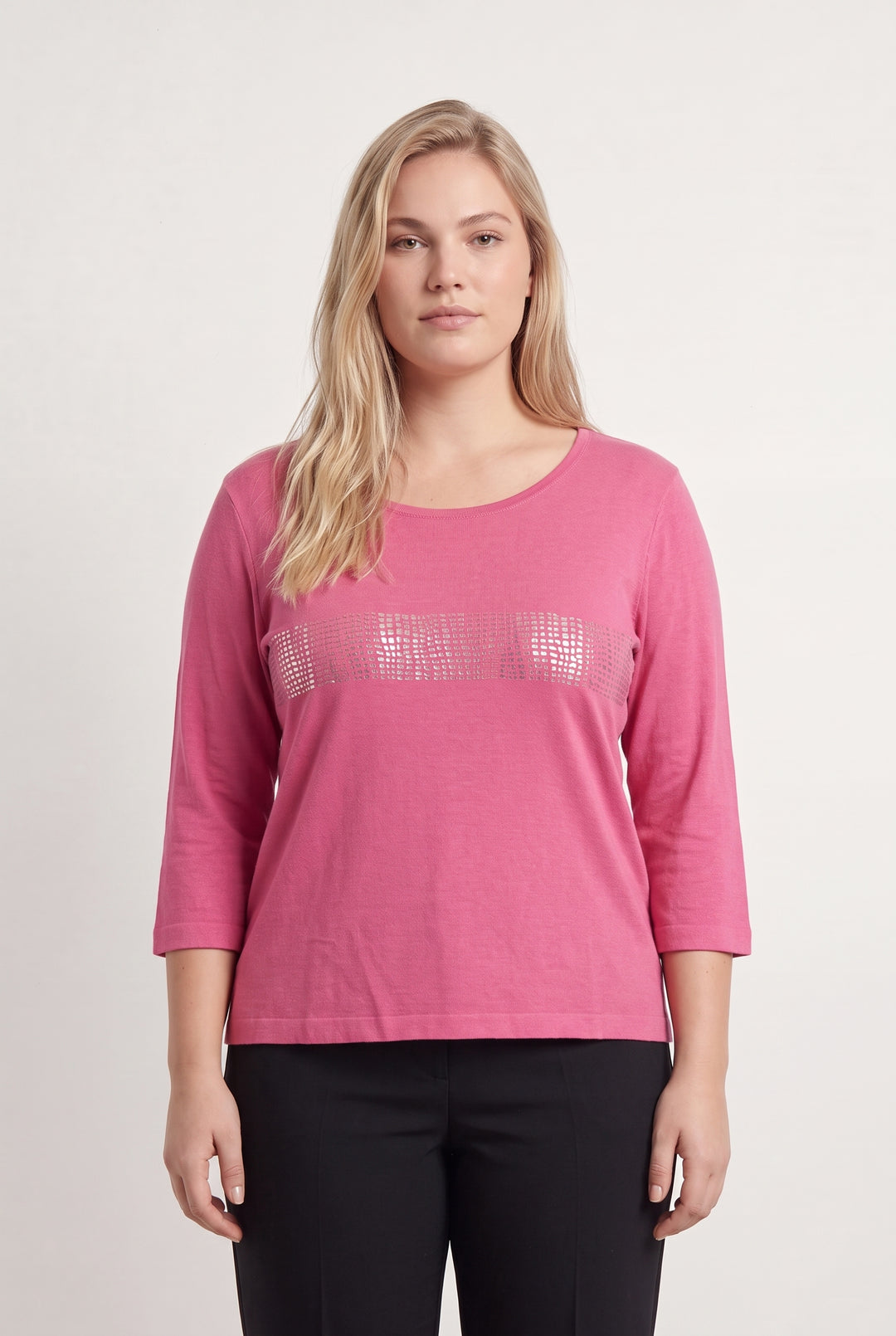 T-shirt Rose - Taille XXXL/46 de la marque Maison 123 | PARAD43342 - Vendu par Paradigme - Image 1