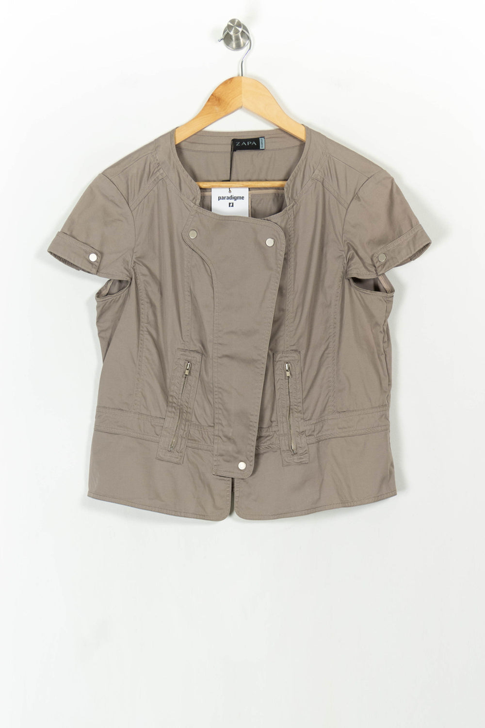 Veste Grise - Taille XXL/44 de la marque ZAPA | PARAD43343 - Vendu par Paradigme - Image 2