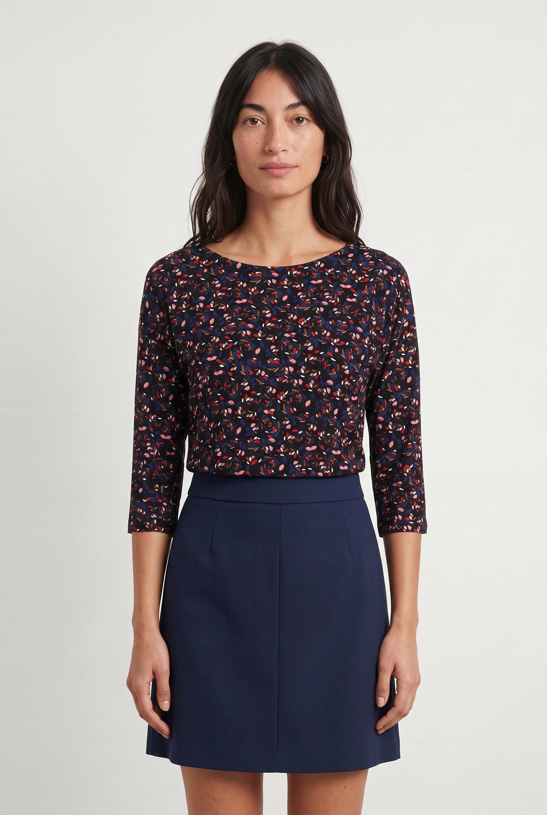 Tee-shirt Multicolore - Taille XS/34 de la marque Caroll | PARAD43345 - Vendu par Paradigme - Image 1