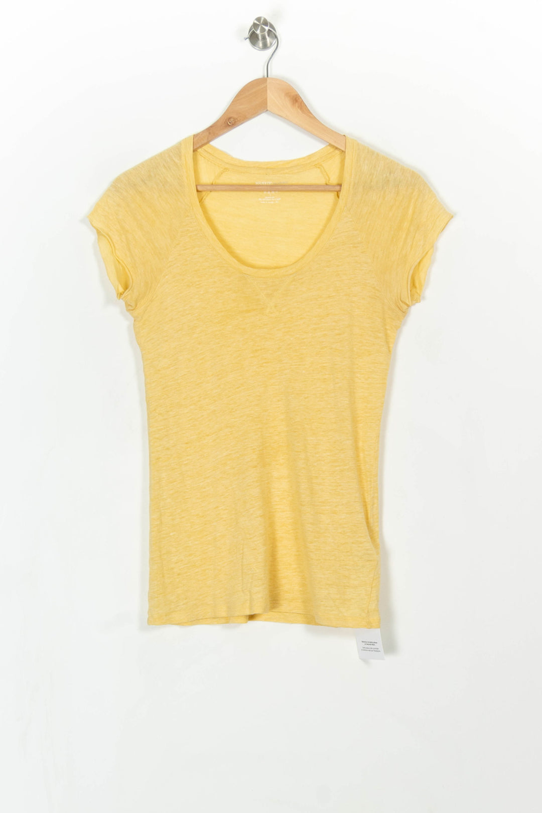 Tee-shirt Jaune - Taille S/36 de la marque Majestic Filatures | PARAD43347 - Vendu par Paradigme - Image 2