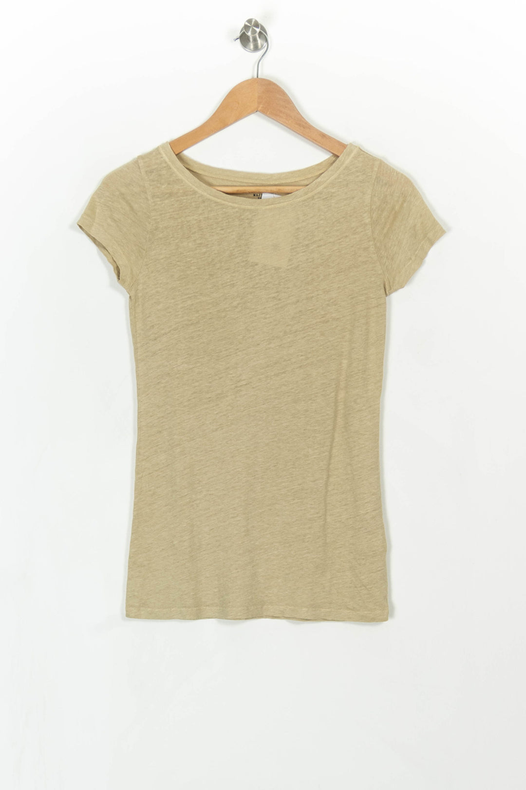 Tee-shirt Beige - Taille S/36 de la marque Majestic Filatures | PARAD43349 - Vendu par Paradigme - Image 2