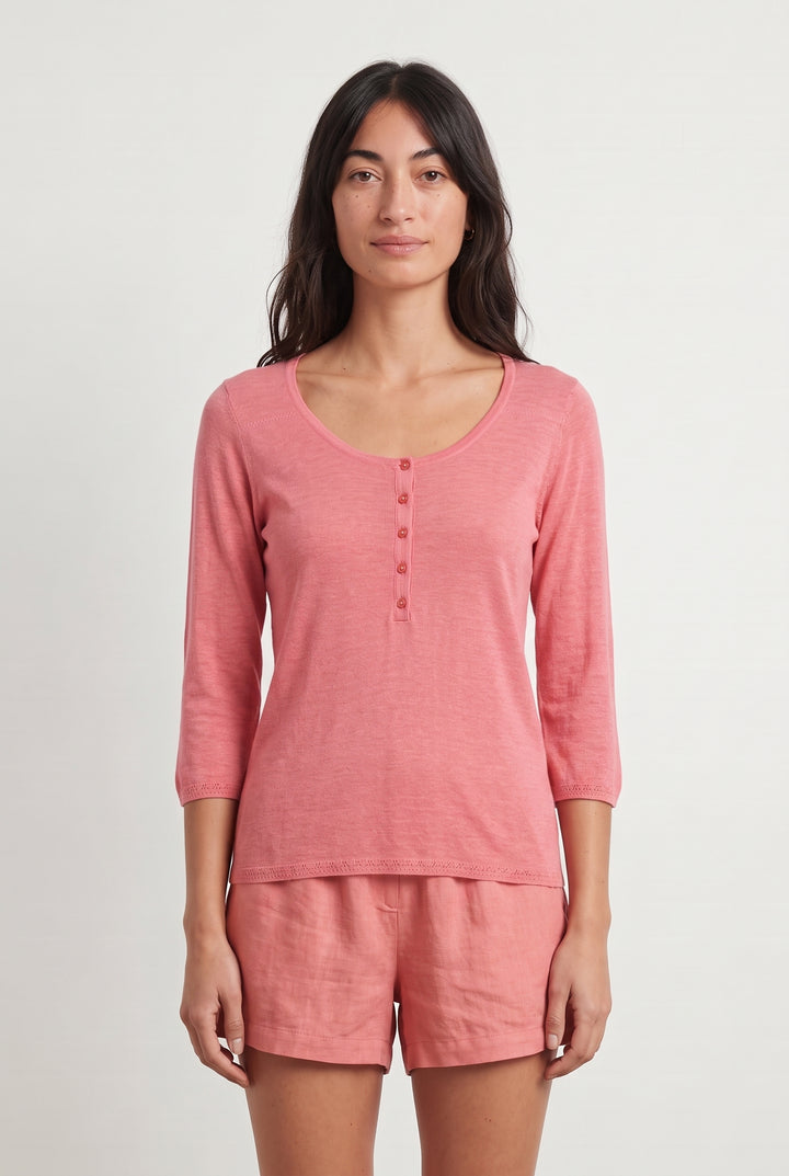 Pull Rose - Taille S/36 de la marque Des petits hauts | PARAD43350 - Vendu par Paradigme - Image 1