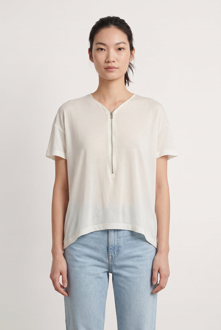 T-shirt Blanc - Taille S/36 de la marque The Kooples - Sport | PARAD43356 - Vendu par Paradigme - Image 1