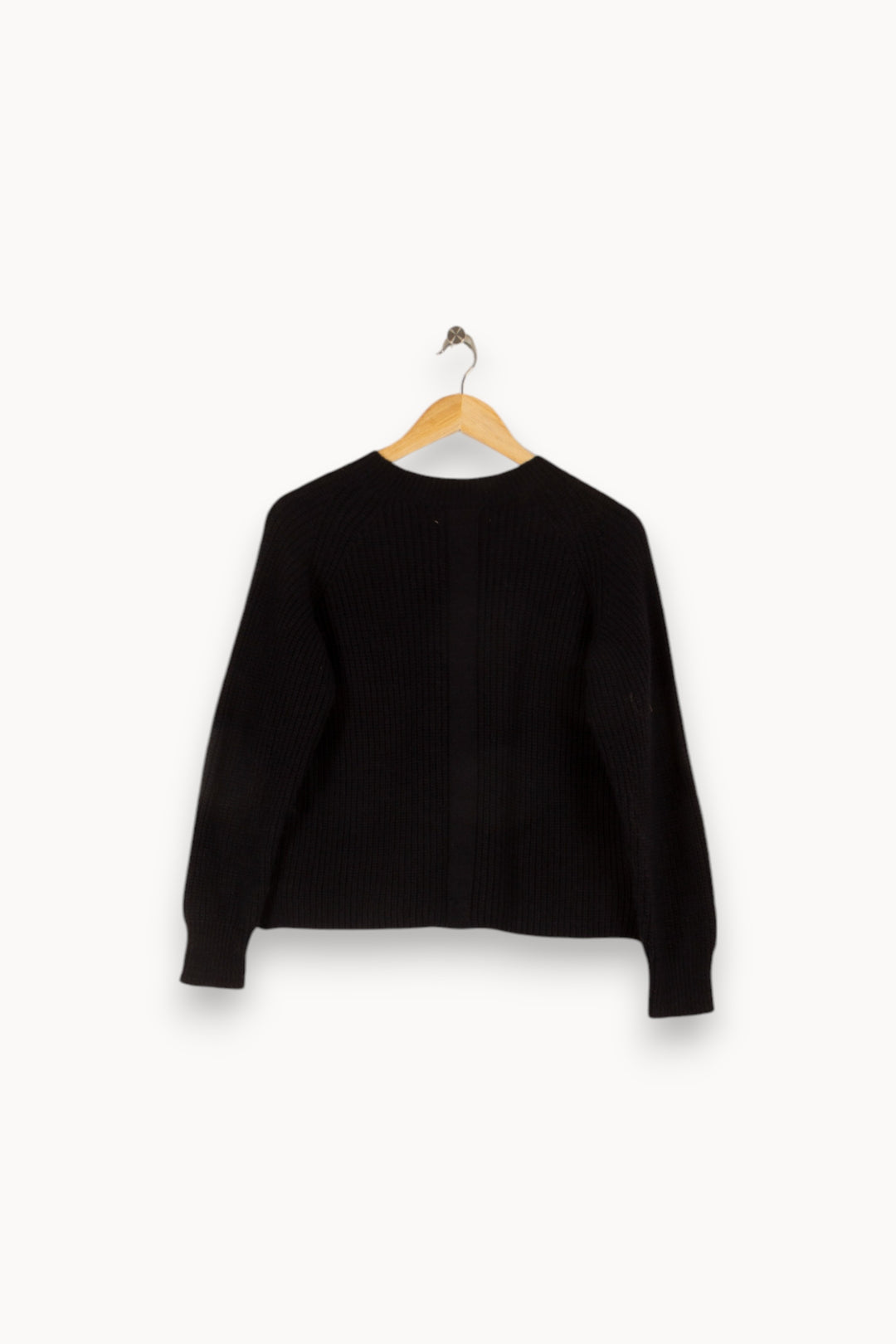 Pull en maille bleu foncé - Taille XS/34 de la marque La Fée Maraboutée | PARAD43439 - Vendu par Paradigme - Image 3
