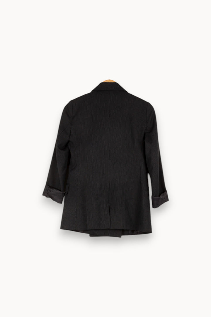 Veste bleue - Taille XS/34 de la marque La Fée Maraboutée | PARAD43443 - Vendu par Paradigme - Image 3