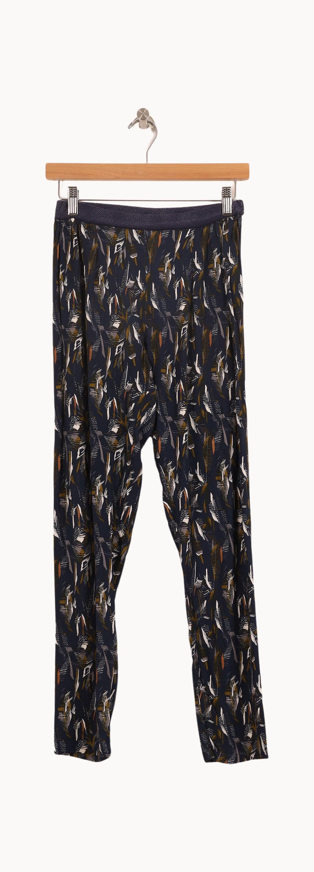 Pantalon bleu à motifs - Taille XS/34 de la marque Marie Sixtine | PARAD43451 - Vendu par Paradigme - Image 2