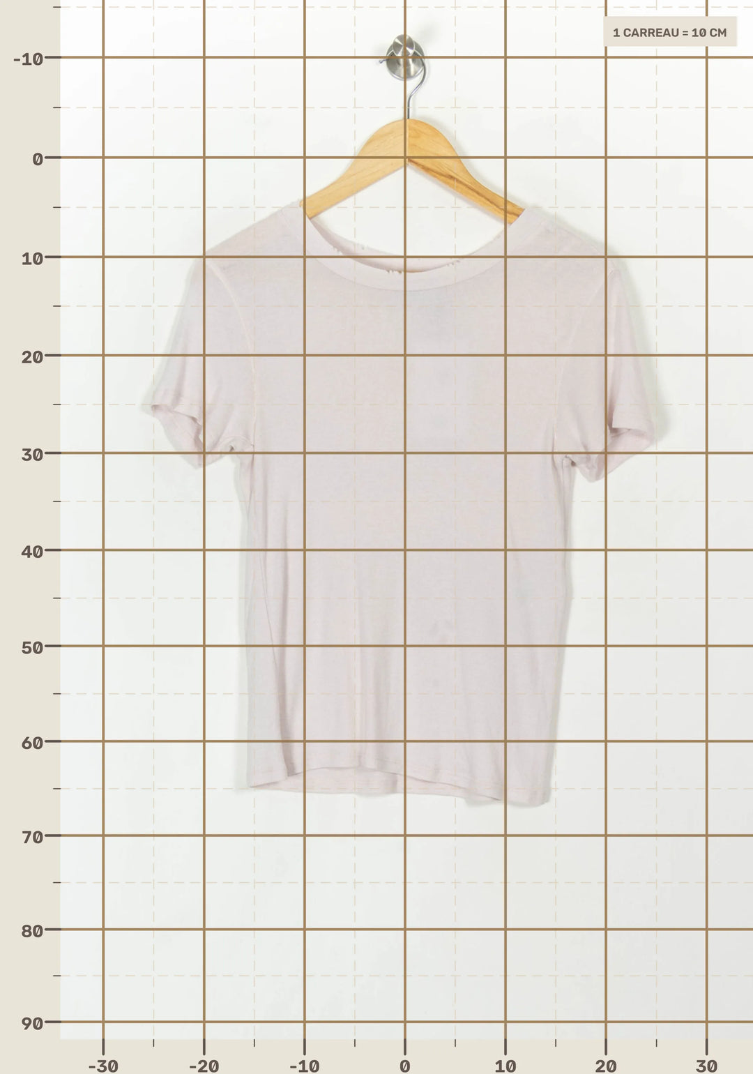 T-shirt rose clair - Taille XS/34 de la marque Bérénice | PARAD43458 - Vendu par Paradigme - Image 4