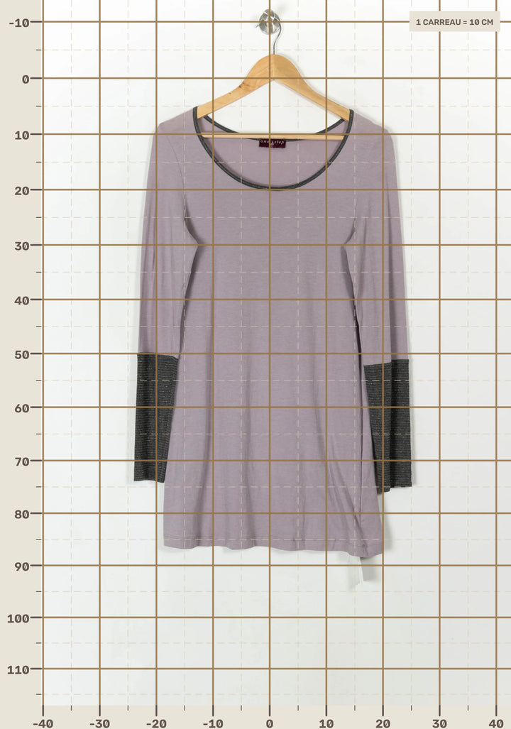 Robe rose et grise - Taille L/40 de la marque One Step | PARAD43464 - Vendu par Paradigme - Image 4