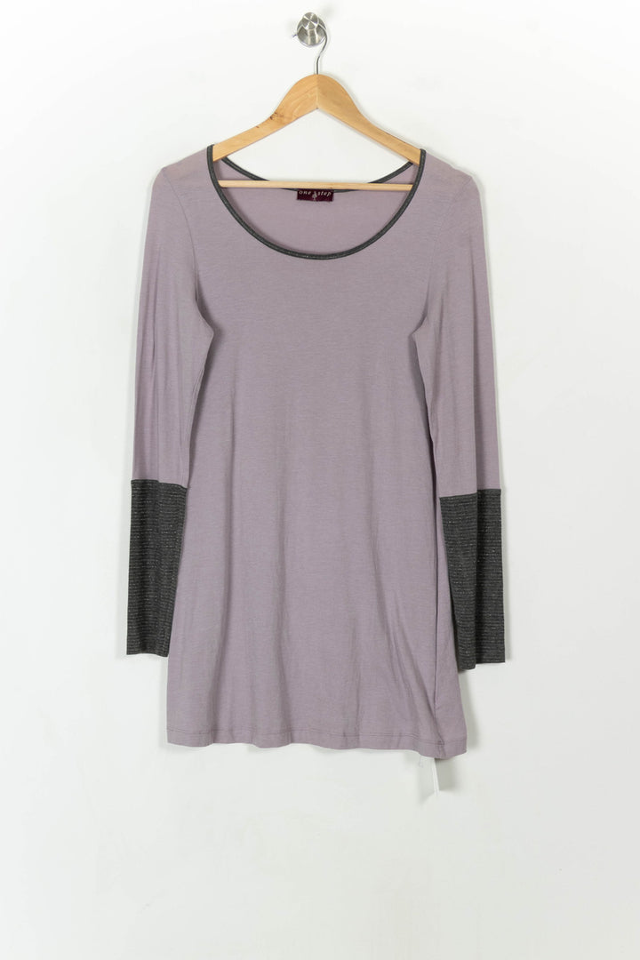 Robe rose et grise - Taille L/40 de la marque One Step | PARAD43464 - Vendu par Paradigme - Image 2