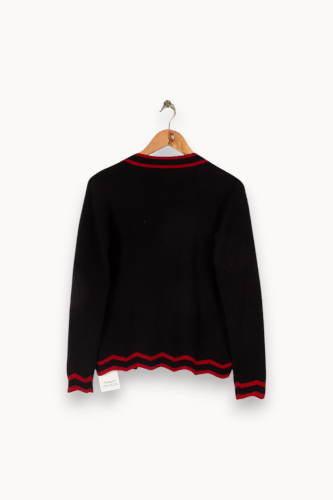 Pull noir - Taille XS/34 de la marque I.Code | PARAD43468 - Vendu par Paradigme - Image 3