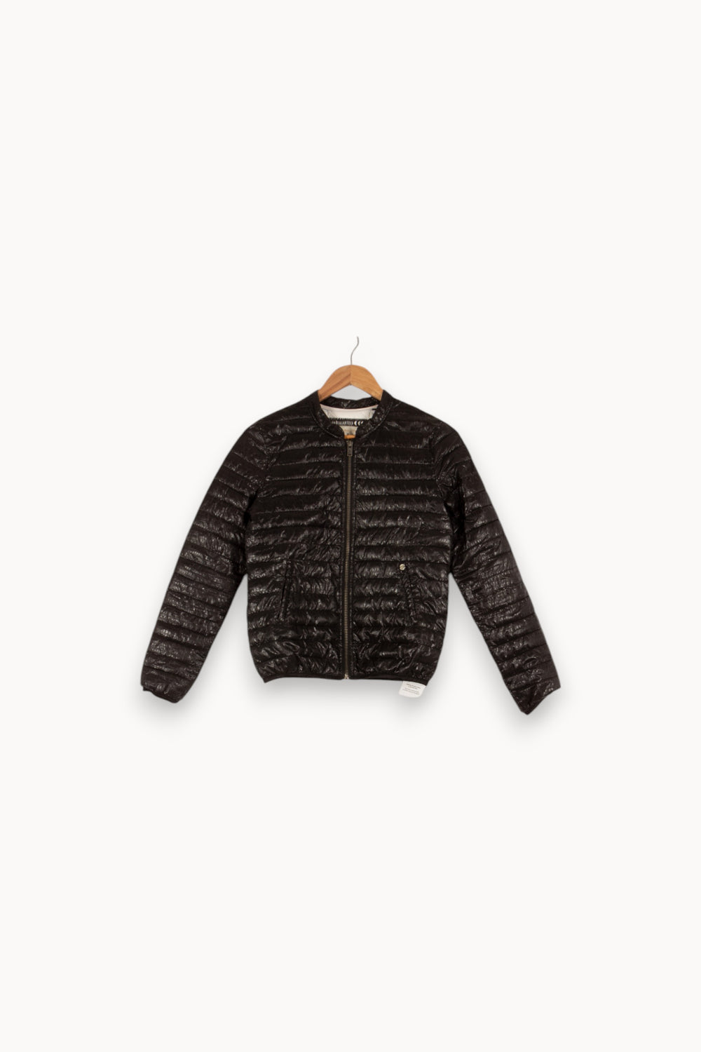 Doudoune noire - Taille L/40 de la marque IKKS | PARAD43474 - Vendu par Paradigme - Image 1