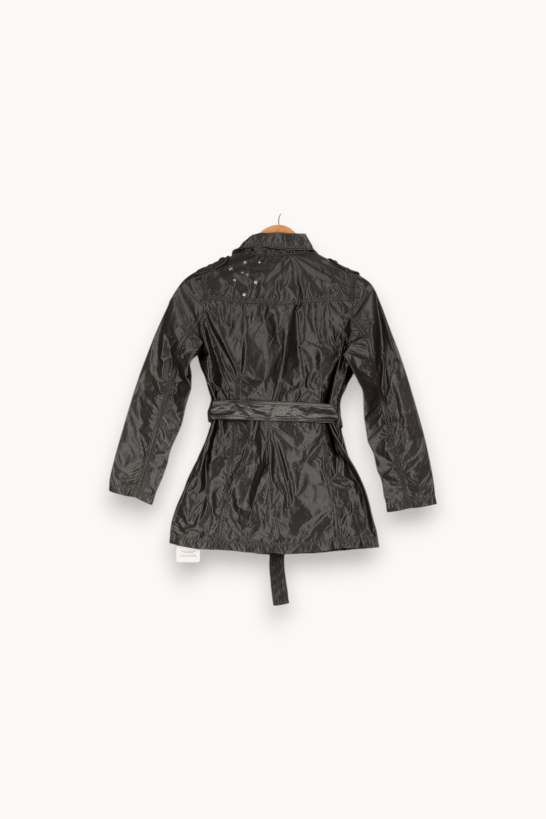 Trench noir - Taille XS/34 de la marque IKKS | PARAD43475 - Vendu par Paradigme - Image 3