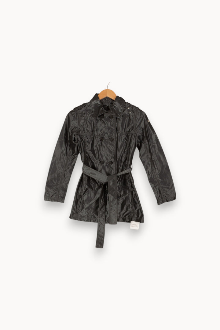 Trench noir - Taille XS/34 de la marque IKKS | PARAD43475 - Vendu par Paradigme - Image 1