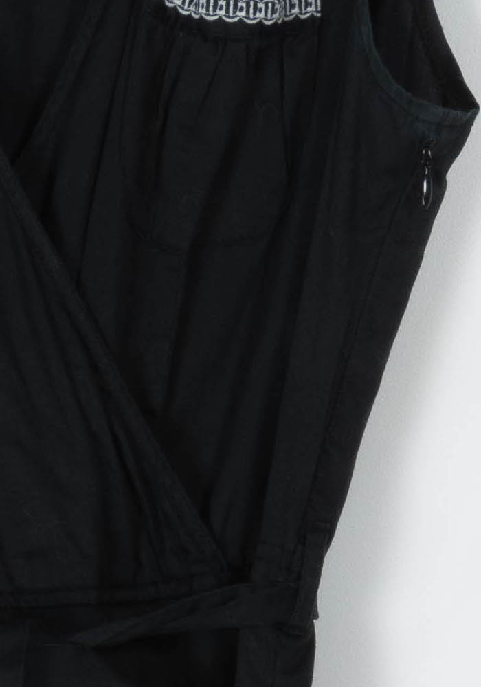 Robe longue noire et blanche - Taille M/38 de la marque Caroll | PARAD43520 - Vendu par Paradigme - Image 3