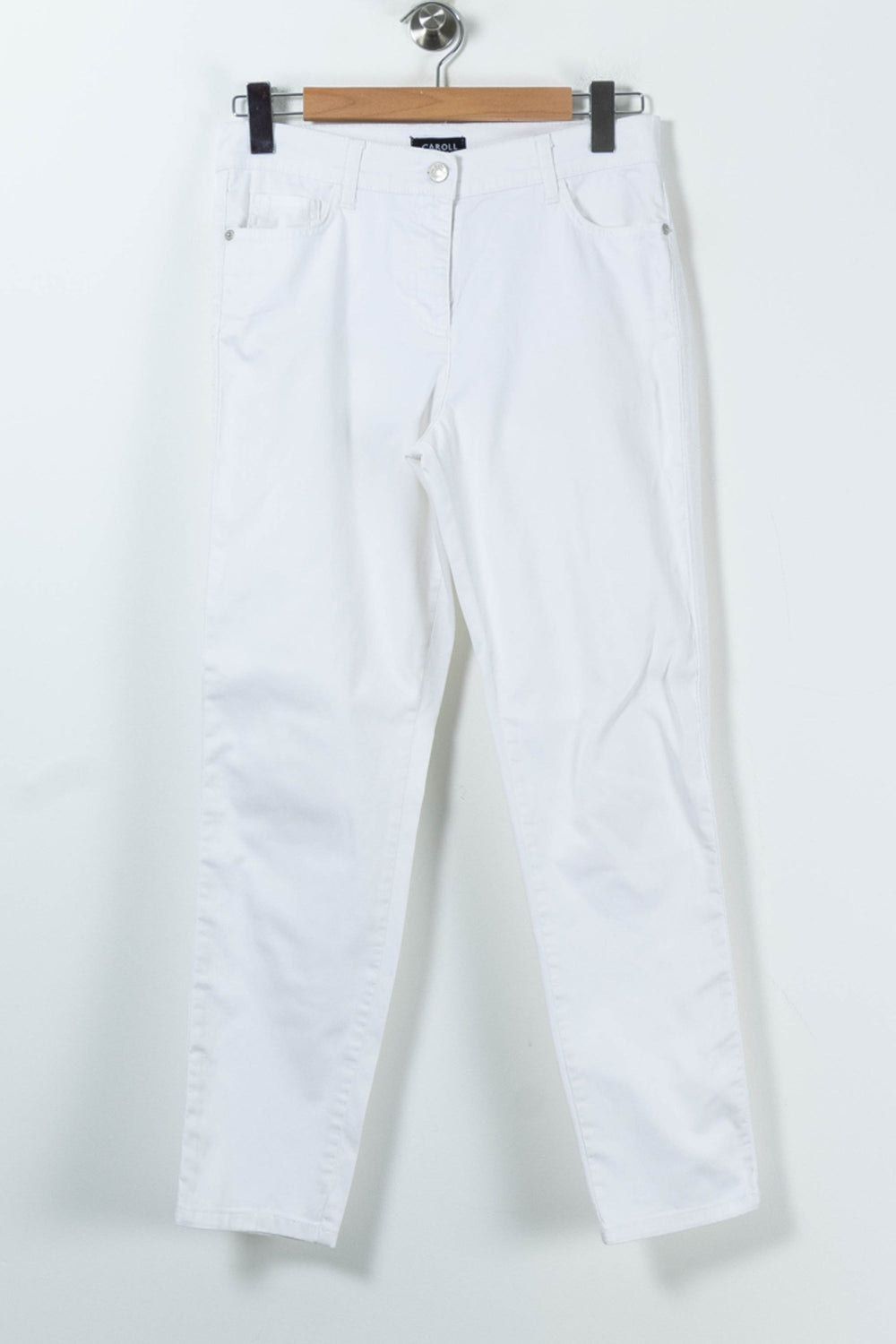 Jean Blanc - Taille M/38 de la marque Caroll | PARAD43531 - Vendu par Paradigme - Image 2
