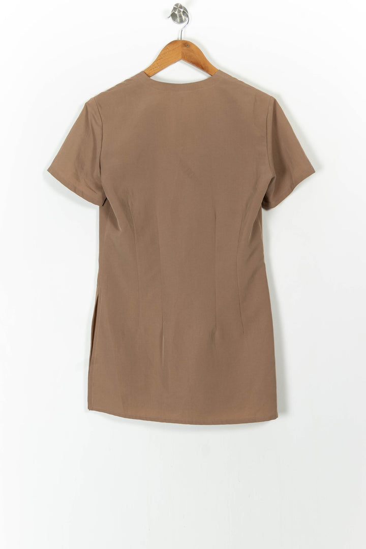 Blouse Marron - Taille M/38 de la marque Gerard Darel | PARAD43533 - Vendu par Paradigme - Image 4