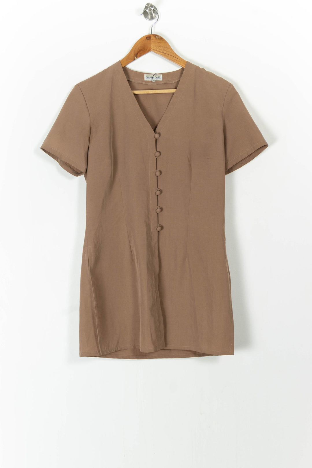 Blouse Marron - Taille M/38 de la marque Gerard Darel | PARAD43533 - Vendu par Paradigme - Image 2