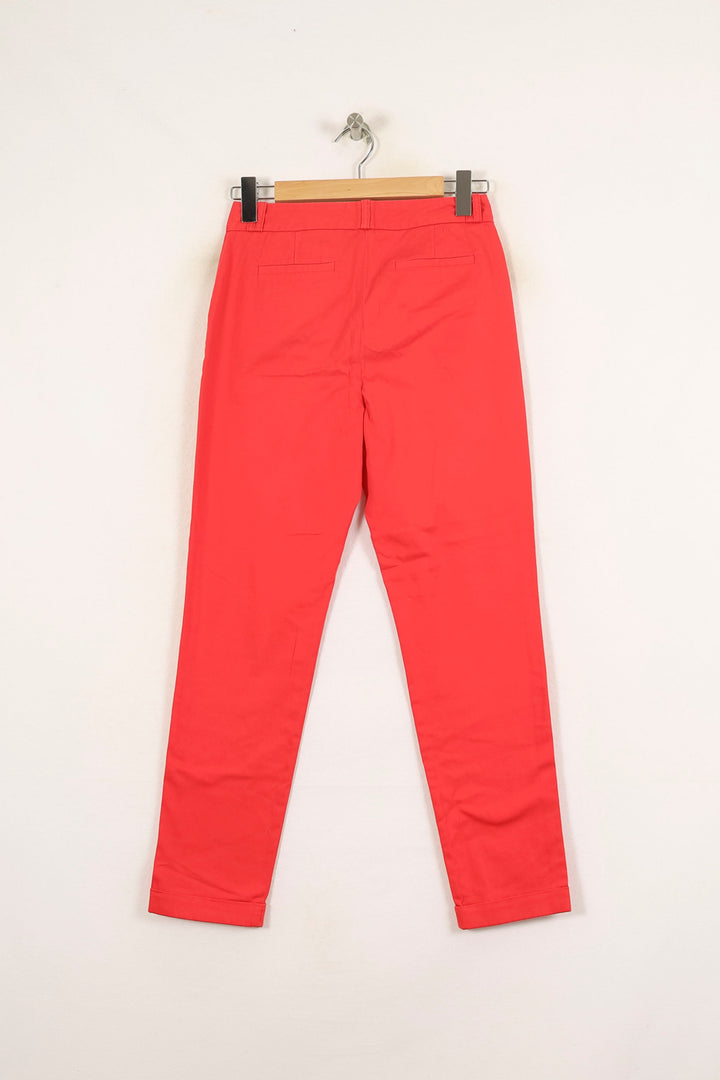Pantalon Rouge - Taille S/36 de la marque Caroll | PARAD43537 - Vendu par Paradigme - Image 4