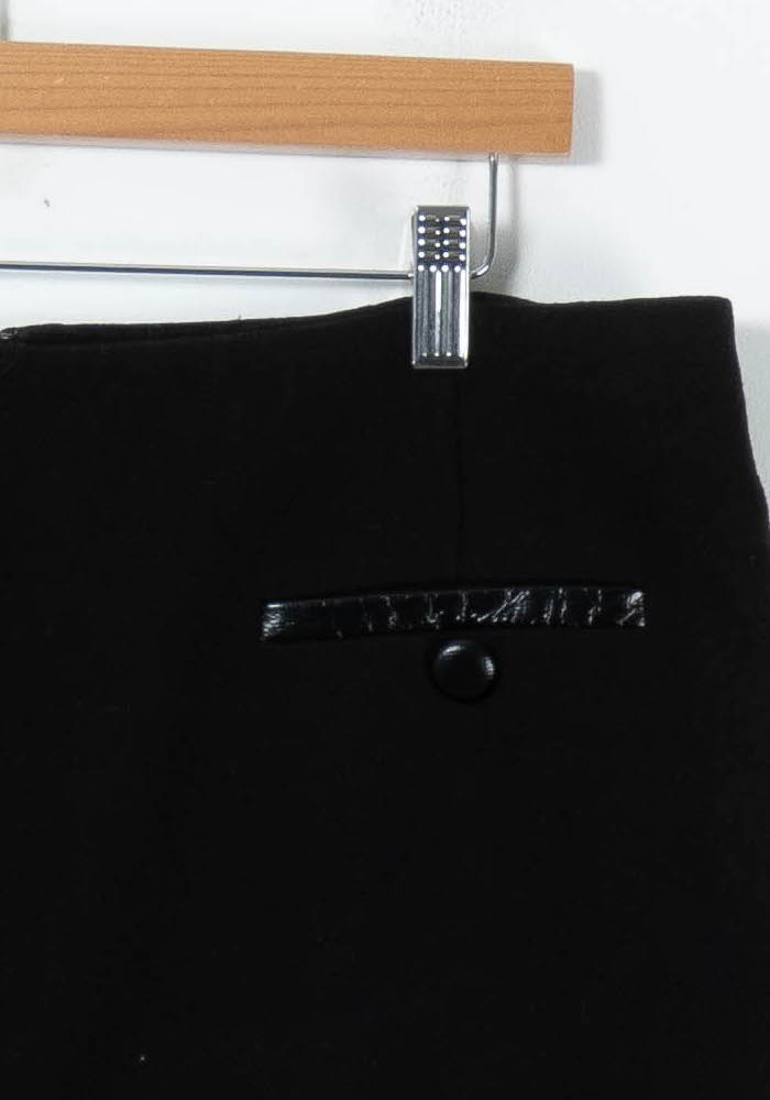 Jupe Droite Noire - Taille XL/42 de la marque Maison 123 | PARAD43539 - Vendu par Paradigme - Image 3